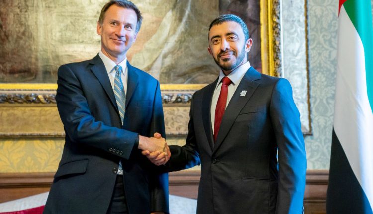 عبد اللہ بن زید اور برطانوی سکریٹری خارجہ