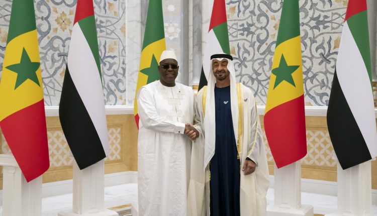 شیخ محمد بن زید اور سینیگال کے صدر