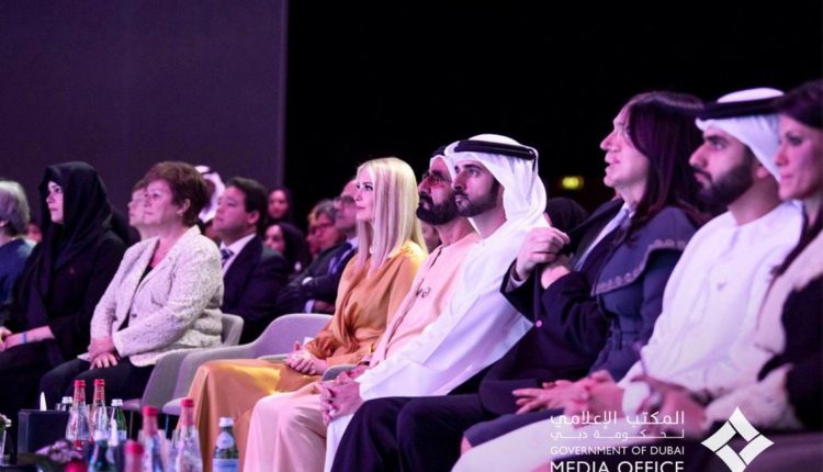 محمد بن راشد گلوبل ویمن فورم دبئی کے افتتاحی پروگرام میں