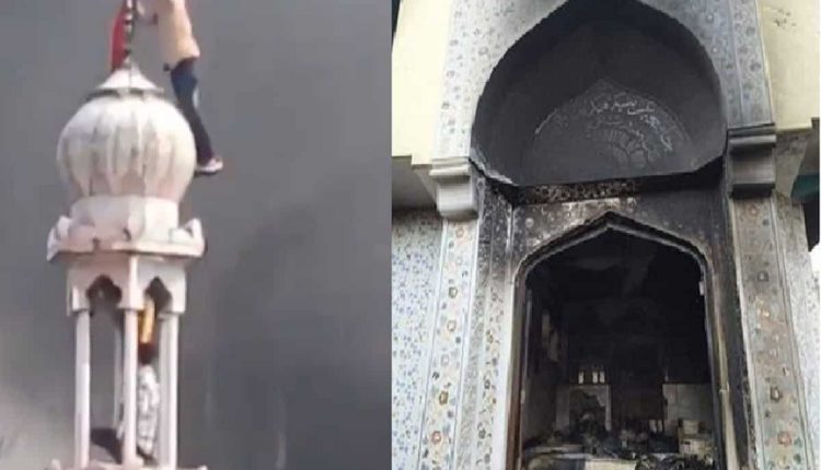 پاکستانی صدر عارف علوی کی نئی دہلی میں مسجد نذر آتش کرنے پر شدید مذمت
