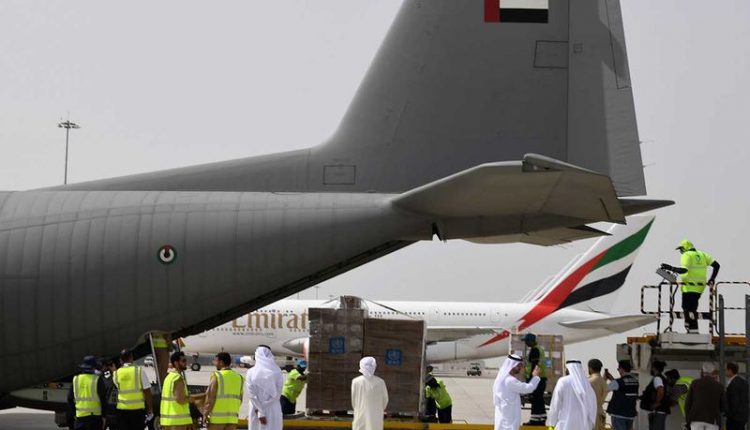 متحدہ عرب امارات نے ایران کو فوری امداد بھیج دی