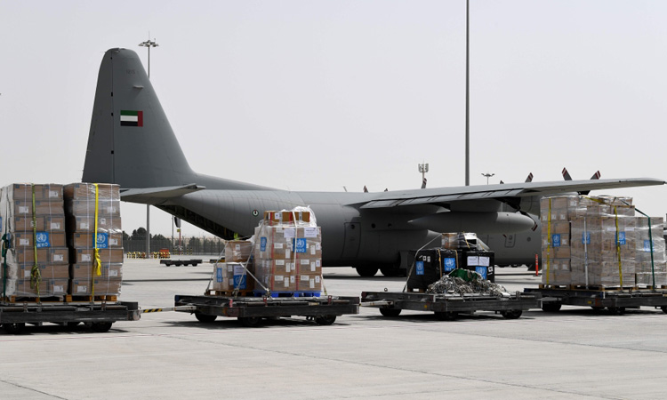 متحدہ عرب امارات نے ایران کو فوری امداد بھیج دی