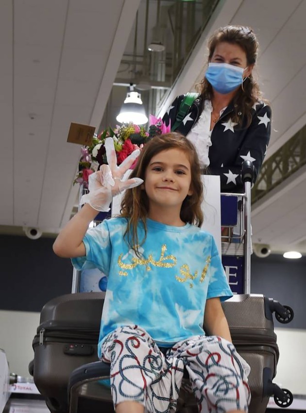 امارات نے کورونا باوجود، ابوظہبی میں جرمن لڑکی گوڈیووا کو اپنے والدین دے ملوا دیا