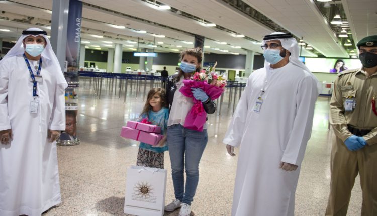 امارات نے کورونا باوجود، ابوظہبی میں جرمن لڑکی گوڈیووا کو اپنے والدین دے ملوا دیا