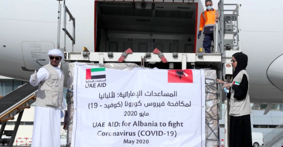 مدد کیلیے امدادی طیارہ ملنے پر البانیہ کے وزیراعظم نے شیخ محمد کا شکریہ ادا کیا