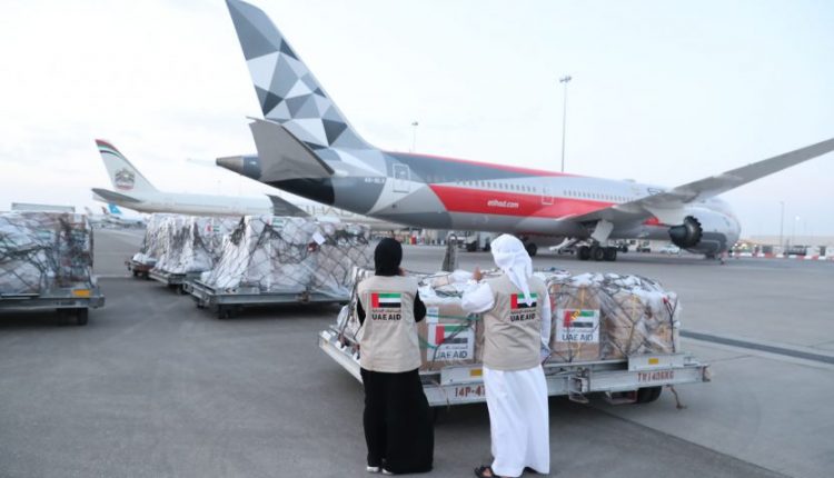 اب تک امارات بیرون ممالک میں ایک ہزار ٹن کے قریب طبی امداد بھیج چکا ہے