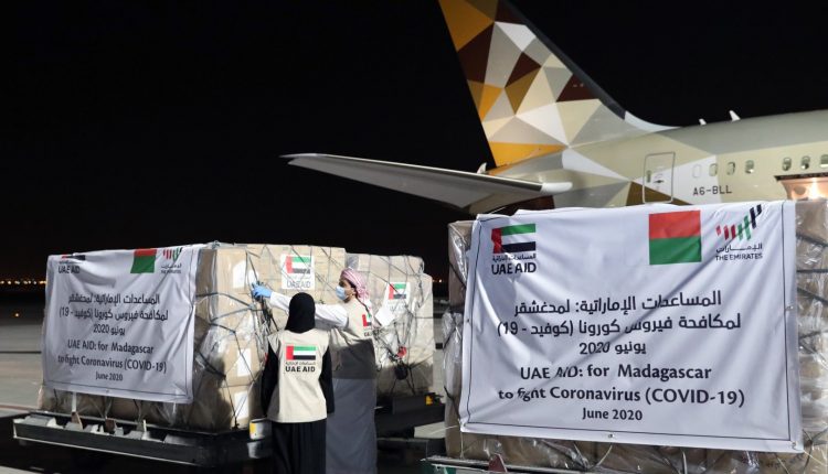 امارات نے مڈغاسکر کو طبی امداد پر مشتمل ایک طیارہ روانہ کر دیا