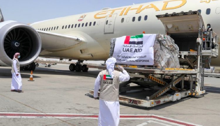 امارات نے کوویڈ 19 کے خلاف جنگ میں مالدیپ کو 72 ٹن طبی امداد بھیج دی