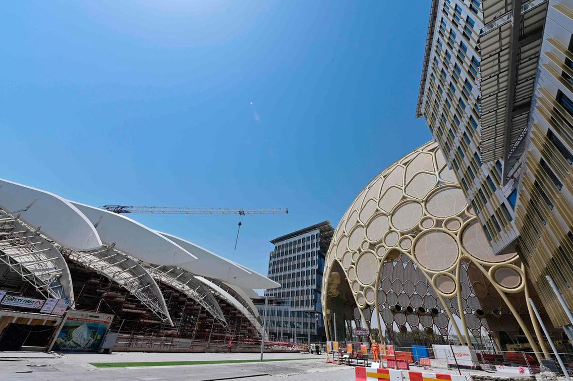 ایکسپو 2020 دبئی سائٹ پر کام سال کے اختتام تک مکمل ہوگا