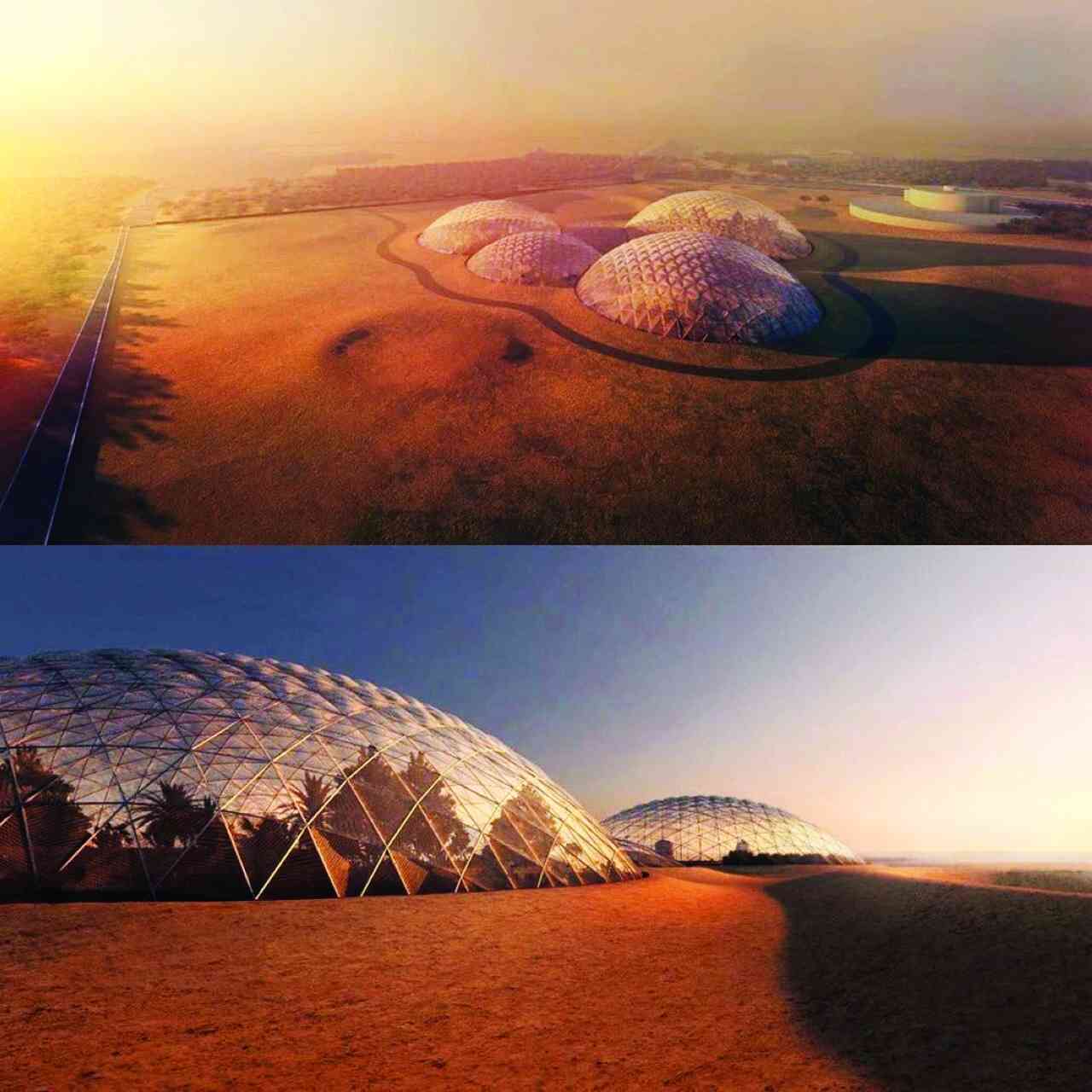 مریخ دبئی میں دنیا کا سب سے بڑا سیٹلائٹ شہر ہے