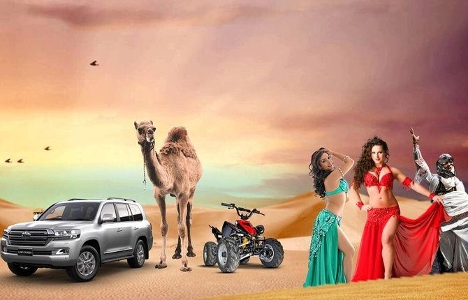 دبئی کی ڈیزرٹ سفاری دنیا کی سیاحت میں سرفہرست ہے