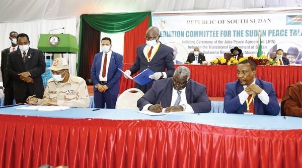 امارات نے سوڈان میں جوبا امن معاہدے پر دستخط کا خیر مقدم کیا