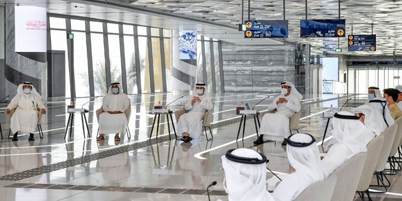 شیخ ہمدان نے ایکسپو میٹرو اسٹیشن پر ایگزیکٹو کونسل کے اجلاس کی صدارت کی