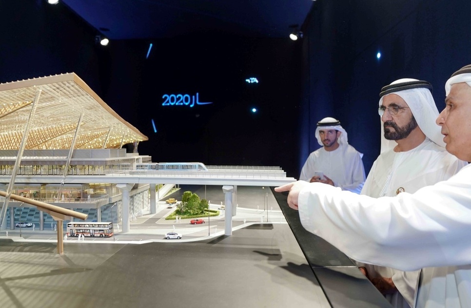 شیخ ہمدان نے ایکسپو میٹرو اسٹیشن پر ایگزیکٹو کونسل کے اجلاس کی صدارت کی