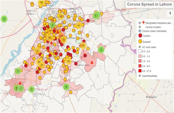 گوگل میپس آپ کو تمام علاقوں میں کورونا کیسز کے بارے بتاۓ گا