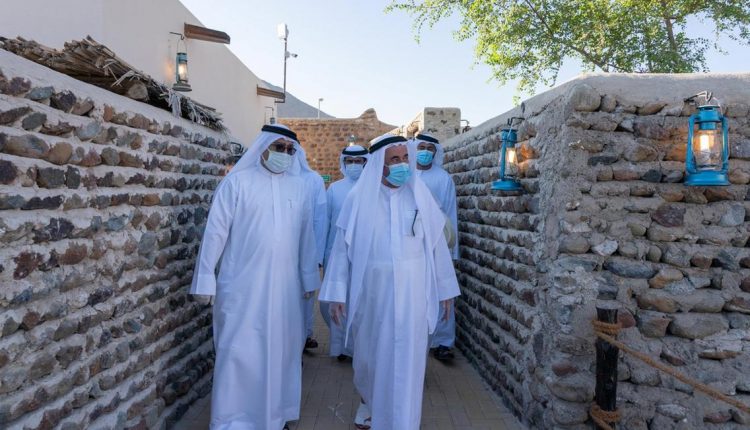 شارجہ نے تاریخی مقامات کے آس پاس علاقوں کی ترقی کا کام مکمل کر لیا