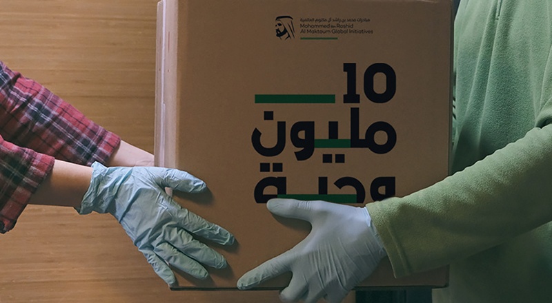 شیخ محمد نے 10 ملین کھانوں کی مہم کیلیے شیخہ هند کی تعریف کی