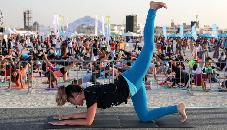 دبئی کے ہاف فٹنس چیلینجرز کا مقصد قوت مدافعت کو بڑھانا ہے