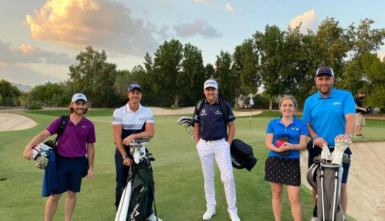 گولف راؤنڈ کے ساتھ دبئی میں فور رائڈر کپ کے لیجنڈز نے فرنٹ لائن ورکر کو حیرت میں ڈال دیا